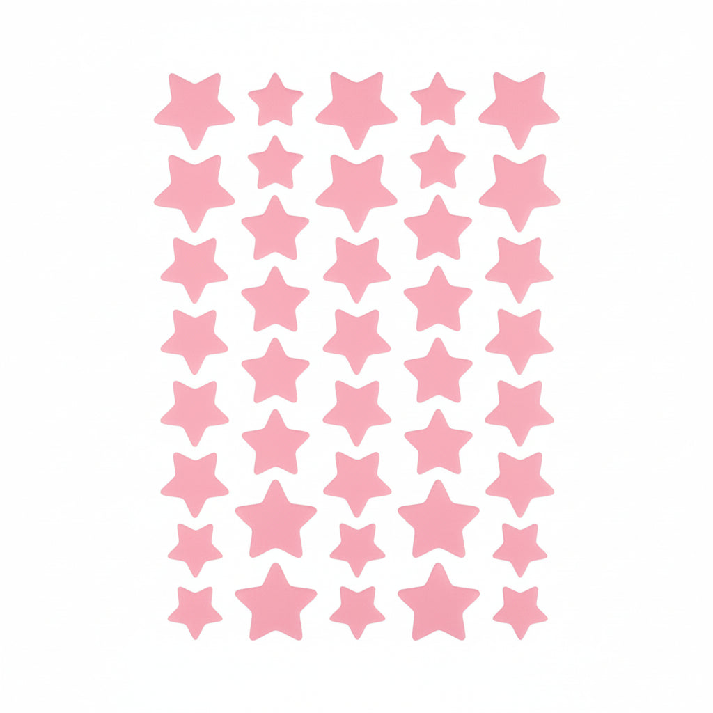 Pink Star Sun Patches