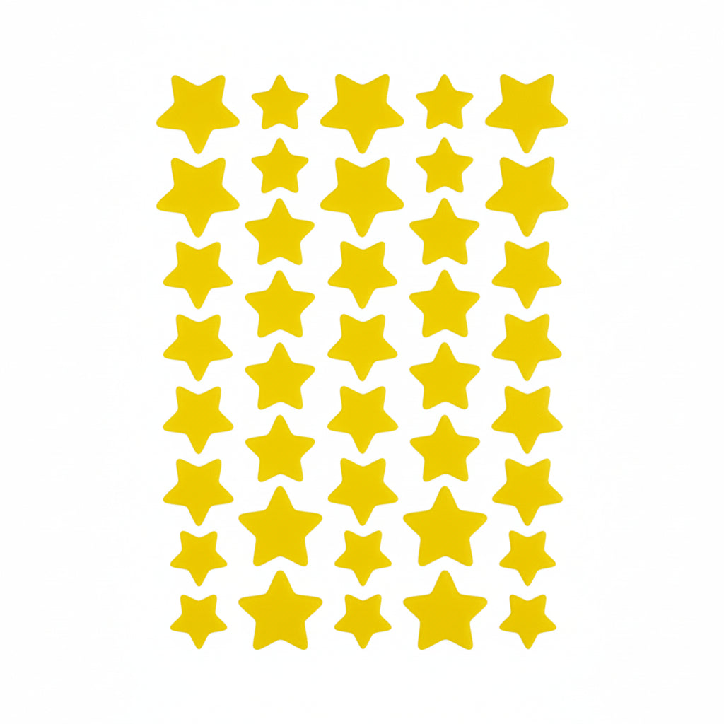 yellow Star Sun Patches