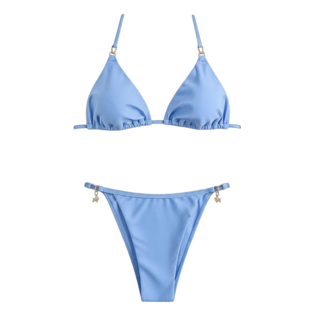 Baby Blue Bikini Set