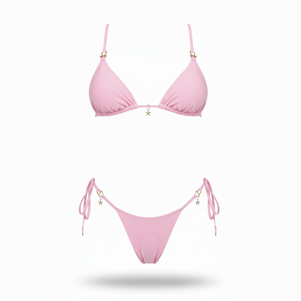 Baby Pink Bikini Set
