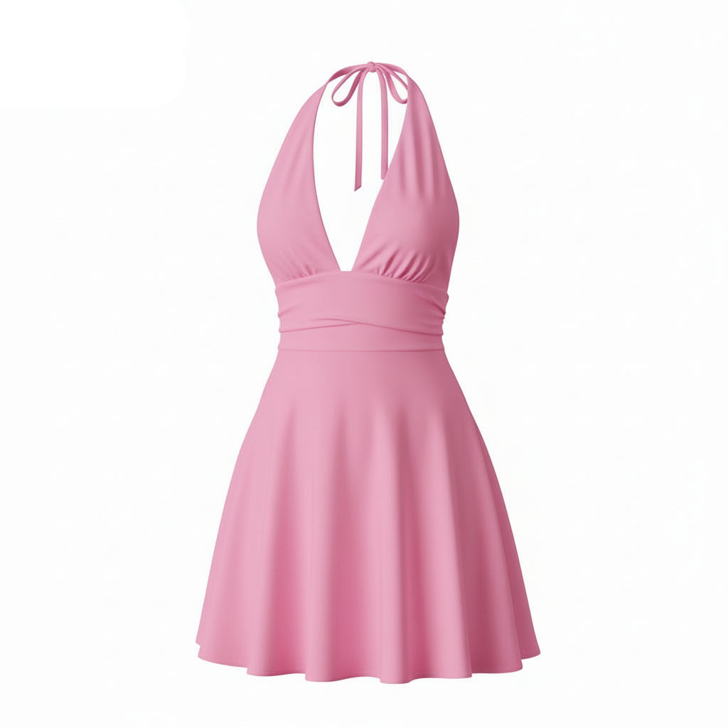 Tulip Halter Dress