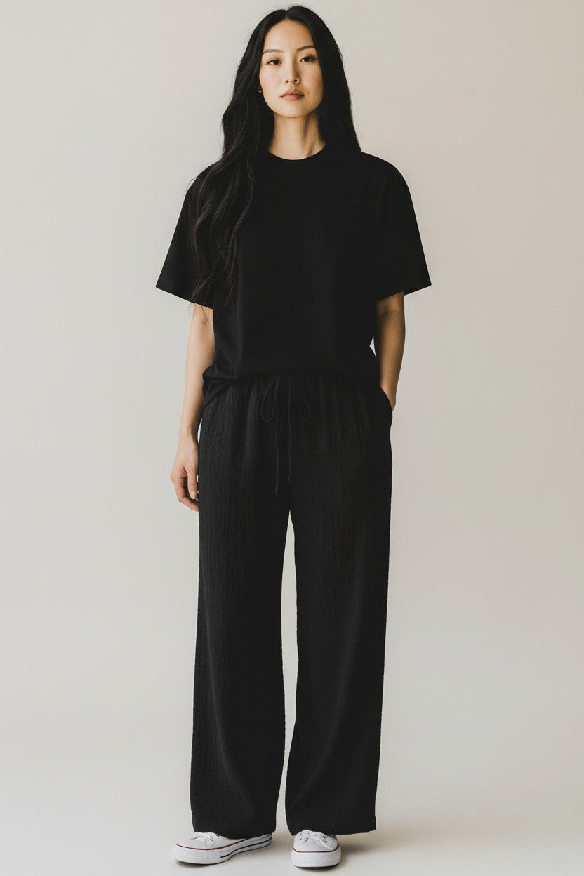 Midnight Linen Pant